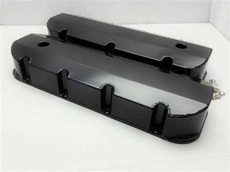 bbc sheet metal valve covers|BBC fabricated valve covers.